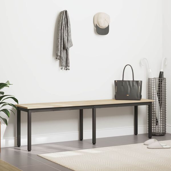 vidaXL sols Sonoma 160 x 35 x 45 cm Inženierijas koks