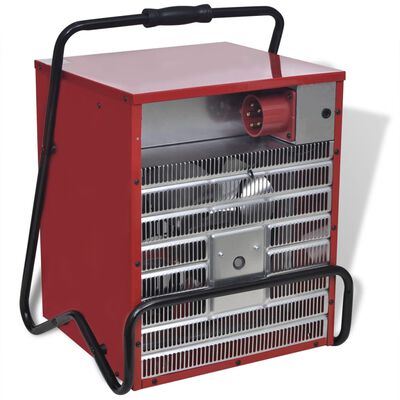 Pārvietojamais elektriskais ventilatora tipa sildītājs, 15 kW 400 m³/h