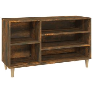 vidaXL apavu plaukts, ozolkoka krāsa, 102x36x60 cm, inženierijas koks