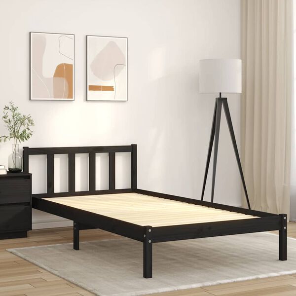 vidaXL gultas līstītes, 100x200 cm, priedes masīvkoks