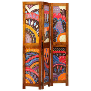 vidaXL Istabas dalītājs Medus brūns 105 x 1,5 x 160 cm
