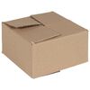 vidaXL Salokāma kaste 50 gab. Dabiska 15 x 15 x 8 cm Kartons