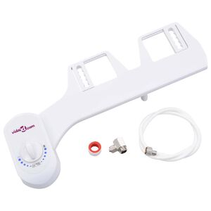 vidaXL bidē ierīce tualetes sēdeklim, viena sprausla