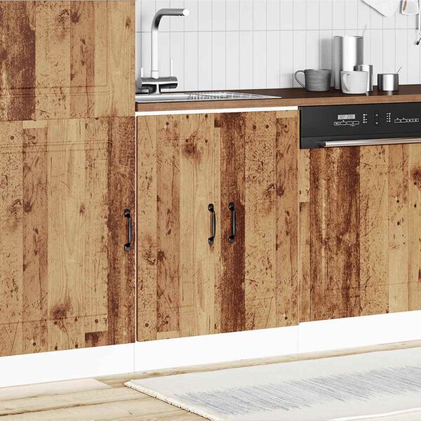 vidaXL izlietnes pamatnes skapis, Kalmar, veca koka, 60x46x81,5 cm