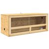 vidaXL Terārijs Brūna 100 x 40 x 40 cm OSB