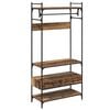 vidaXL Skapis Vecs koks 89 x 39 x 184.5 cm Inženierijas koks