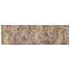 vidaXL Virtuves paklājs Brūns betons 150 x 45 cm 100% poliamīds