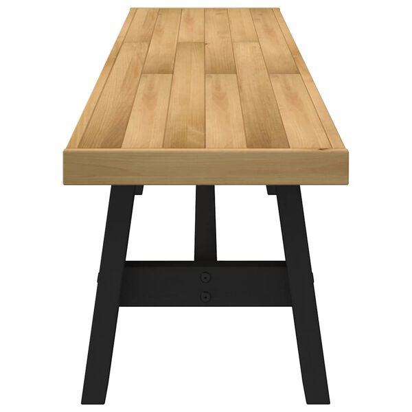 vidaXL Ēdamistabas sols NOAIN A formas kājas 180x40x45 cm