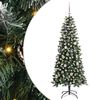 vidaXL Mākslīgā Ziemassvētku eglīte Zaļa 150 cm
