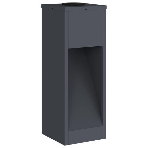 vidaXL Saules LED Ceļa Gaisma 2 pcs Antracīts Auksti velmēts tērauds