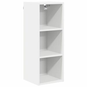 vidaXL Piekarams skapītis ar uzglabā&scaron;anu Riga Balts 30 x 29,5 x 80 cm