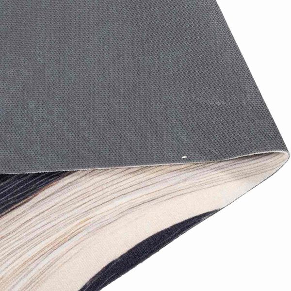 vidaXL Virtuves paklājs Melna 180 x 60 cm Samts