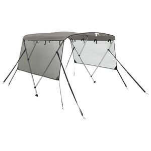 vidaXL trīsloku motorlaivas jumts ar tīkla sienām, 183x(154-167)x137cm