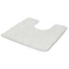 430264 Kleine Wolke Toilet Rug "Seattle" 55x50cm Light Grey