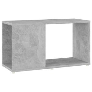 vidaXL TV skapis, betona pelēks, 60x24x32 cm, inženierijas koks
