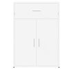 vidaXL kumodes 2 gab., baltas, 60x30x84 cm, inženierijas koks