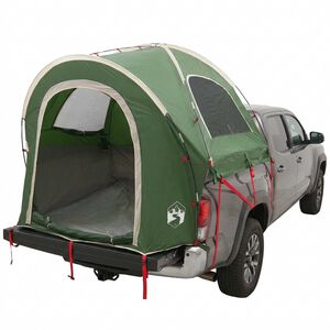 vidaXL Auto telts 200 x 170 x 170 cm Zaļa Poliesters un tērauds