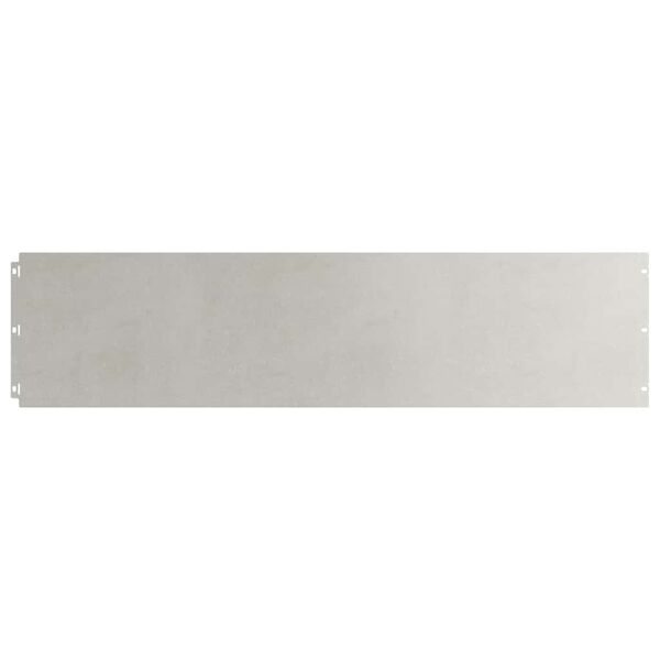 vidaXL Zālāju apmales 10 gab 25x103 cm Nerūsējo&scaron;ais tērauds