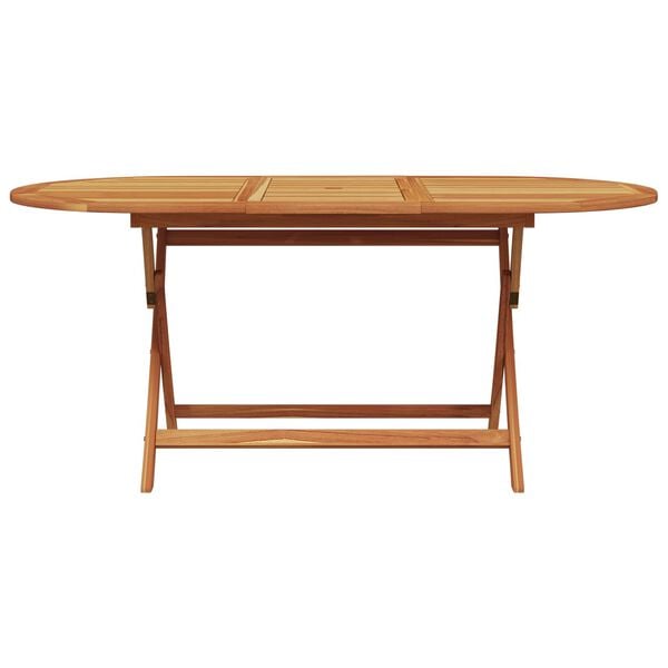 vidaXL Dārza ēdamgalds 7 pcs Melna Cietā akācijas koks