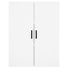 vidaXL augstais skapis, balts, 69,5x34x180 cm, inženierijas koks