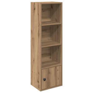 vidaXL grāmatu plaukts, ozolkoka, 31x24x102 cm, inženierijas koks