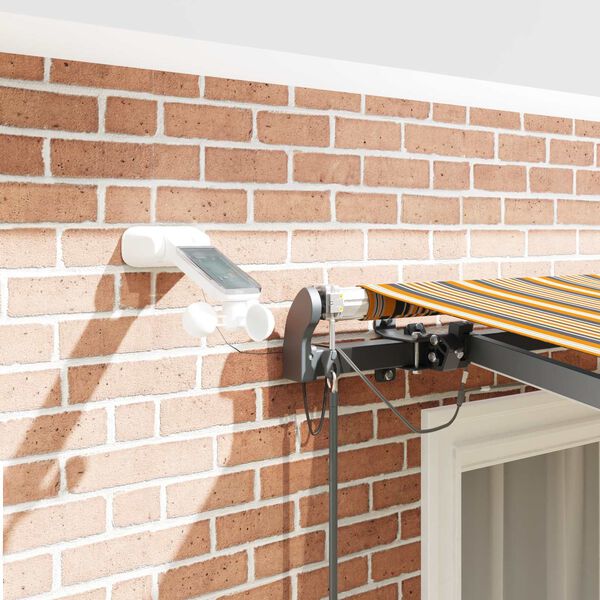 vidaXL Izvelkams jumtiņ&scaron; ar Daudzkrāsains 300 x 250 cm audums