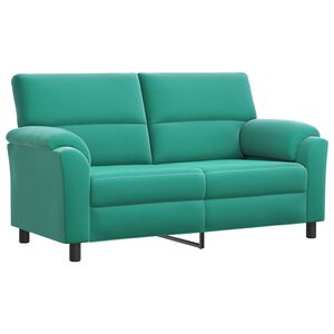 vidaXL Dīvāns Tirkīzzila 174 x 85 x 93 cm Samts
