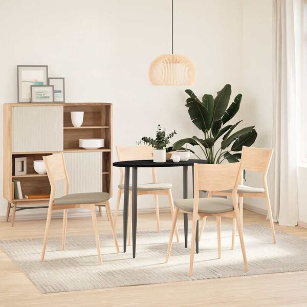 vidaXL galda virsma, tumši brūna, 80x40x2 cm, ozola masīvkoks, ovāls