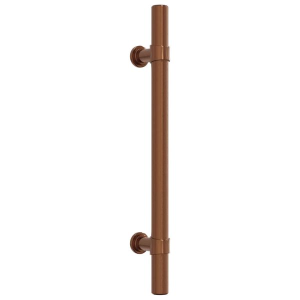 vidaXL skapja rokturi, 20 gab., bronzas, 128 mm, nerūsējo&scaron;ais tērauds