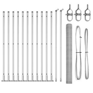 vidaXL Žoga āķis Sudraba