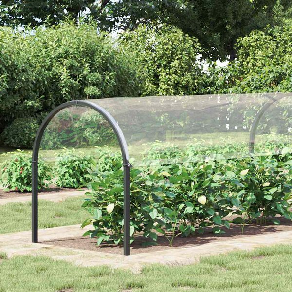 vidaXL Augu pārsegs ar cilpām 2x8 m PVC