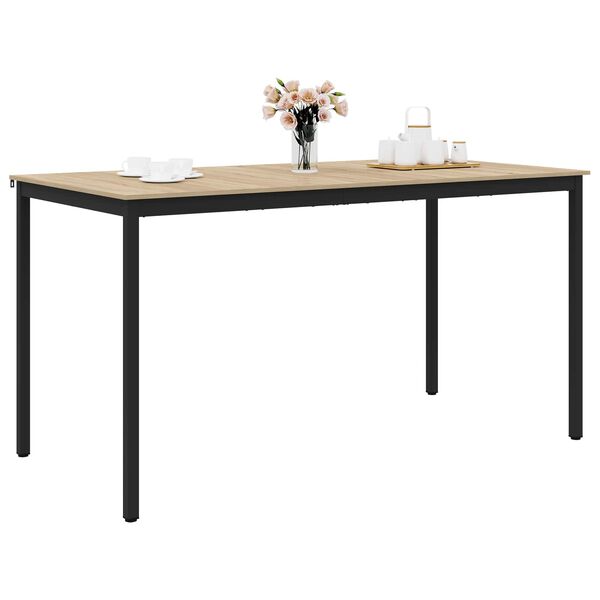 vidaXL Stāvo&scaron;s bāra galds Inženierijas koks