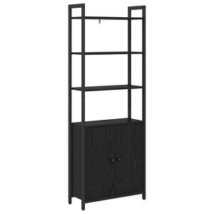 vidaXL Grāmatplaukts 6 līmeņi 60 x 24 x 161 cm Inženierijas koks