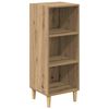 vidaXL Puse Artisānā ozols 34,5 x 32,5 x 90 cm Inženierijas koks