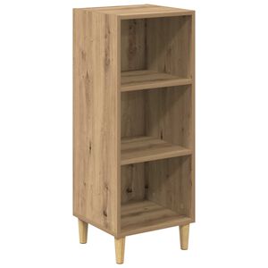 vidaXL Puse Artisānā ozols 34,5 x 32,5 x 90 cm Inženierijas koks