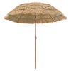 vidaXL Dārza parasols Dabiska 205 x 205 x 210 cm