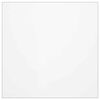 vidaXL galda aizsargsegums, matēts, 80x80 cm, 1,6 mm, PVC