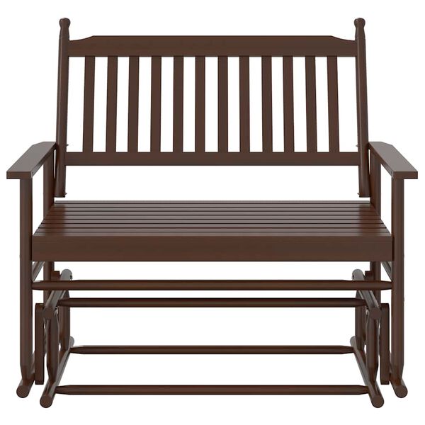 vidaXL &scaron;ūpuļsols, brūns, 118x70x104,5 cm, papeles masīvkoks