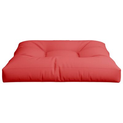 vidaXL palešu dīvāna spilvens, 70x70x12 cm, audums, sarkans