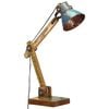 vidaXL Industrial galda lampa Daudzkrāsains apaļ&scaron; 23x18x95 cm E27