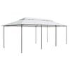 vidaXL dārza nojume, 600x298x270 cm, balta, 180g/m&sup2;