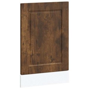 vidaXL trauku mazgājamās ma&scaron;īnas panelis Porto ozolkoka 45x1,5x57 cm