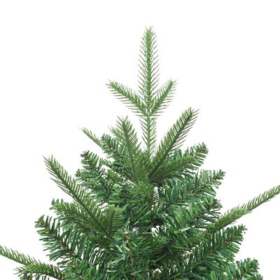 vidaXL mākslīgā Ziemassvētku egle, zaļa, 180 cm, PVC, PE