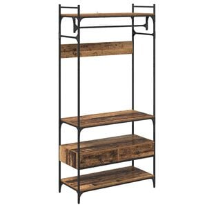 vidaXL Skapis Vecs koks 89 x 39 x 184.5 cm Inženierijas koks