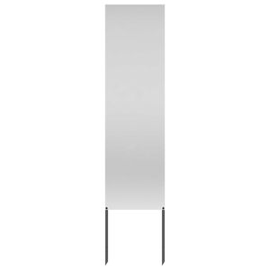 vidaXL Dārza privātuma ekrāns Sudraba 32 x 140 cm Cinkots tērauds