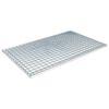 vidaXL Restes Sudraba 80 x 50 x 2 cm Karsti cinkots tērauds