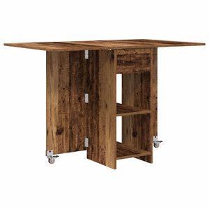 vidaXL Ēdamistabas galds 115 x 70 x 75 cm Inženierijas koks Vecs koks