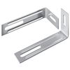 vidaXL Pretapļu turētājs 2 pcs Sudraba 74,5 x 15 x 32 mm Dzelzs