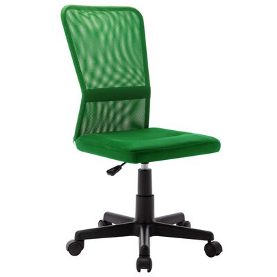 vidaXL biroja krēsls, 44x52x100 cm, zaļš, tīklveida audums