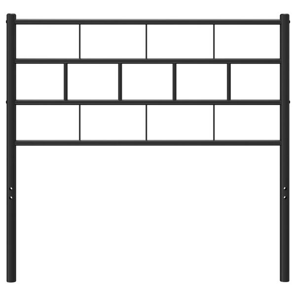 vidaXL rezerves galvgalis, metāls, melns, 90 cm